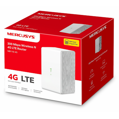 300Mbps Wireless N 4G LTE Router