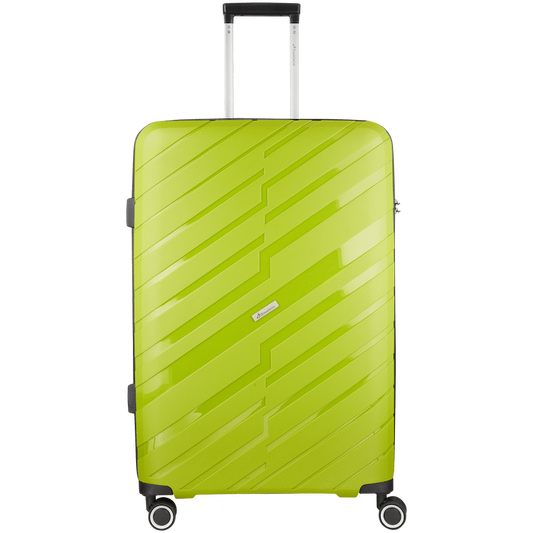 Travelwize Java PP 4-Wheel Spinner 75cm Luggage - Lime