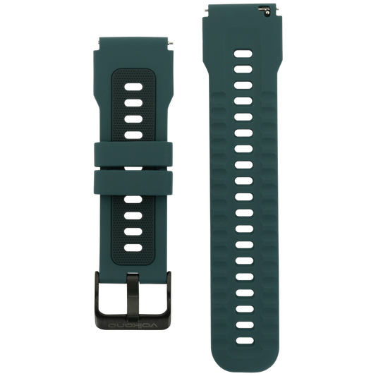 Universal Silicone 22mm Watch Strap - Blue