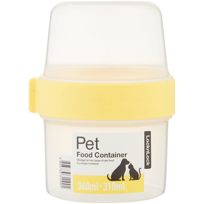 LocknLock Pet food container 360+310ml ( Order in Qty of 6)