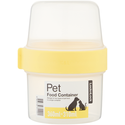 LocknLock Pet food container 360+310ml ( Order in Qty of 6)