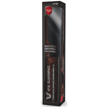 VX Gaming Battlefield series gaming mousepad - Extra large black/red - 550mm