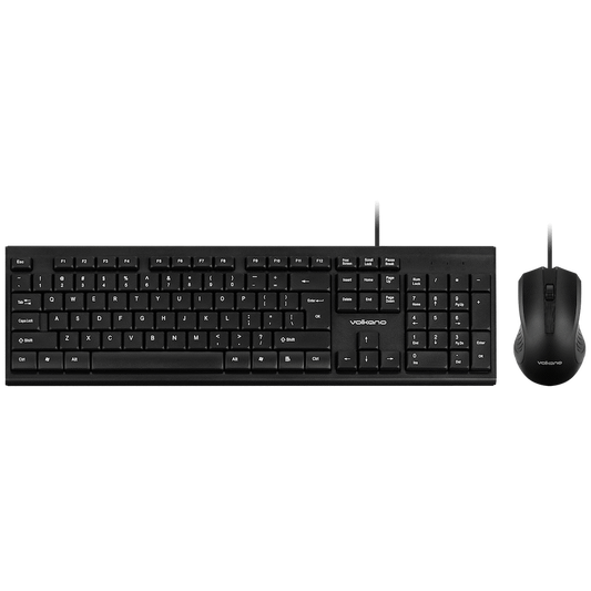 Volkano Mineral Series USB Wired Mouse and Keyboard Combo
