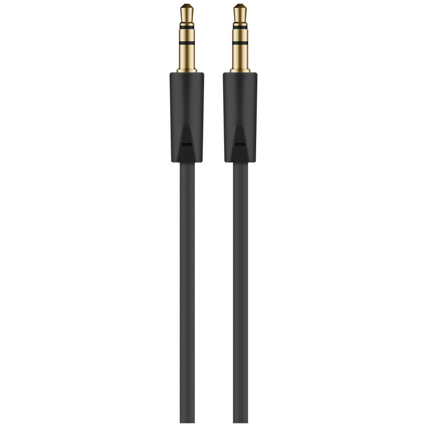 Rocka Flash Series Aux Cable 1.2m - Black
