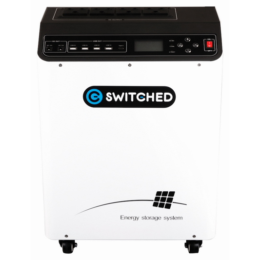 Switched 1000w LiFePo4 ESS Solar Power System