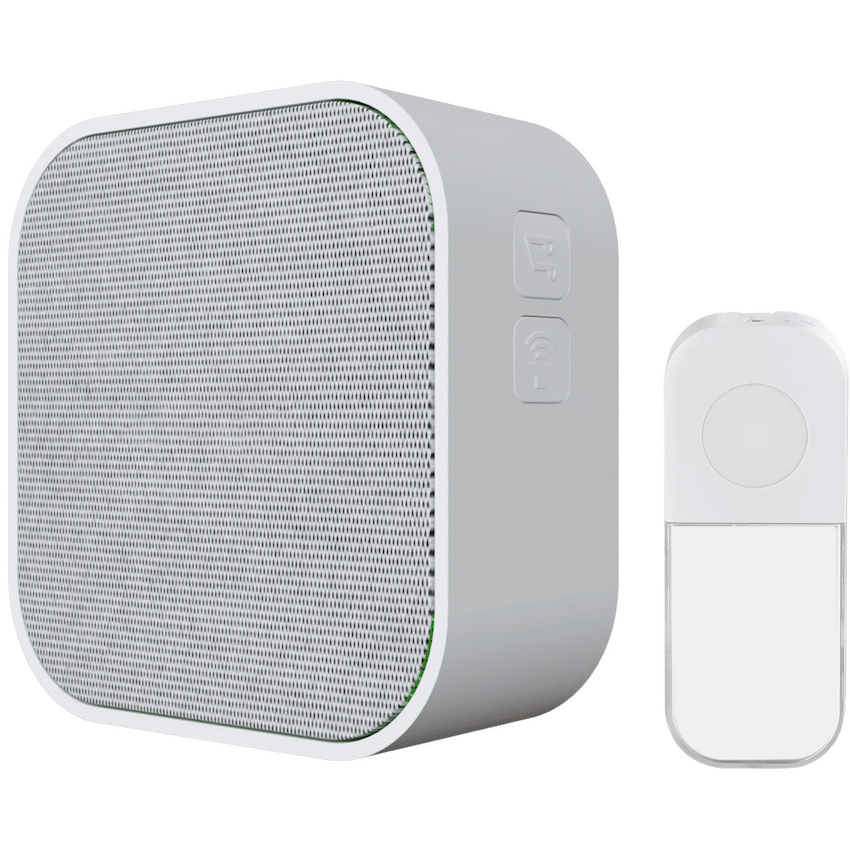 Ellies Secure Series - Wireless Doorbell - Battery operated Receiver and Transmitter -WT