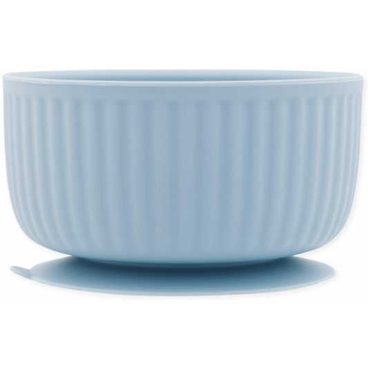 Echo Baby Silicone Suction Bowl - Powder Blue