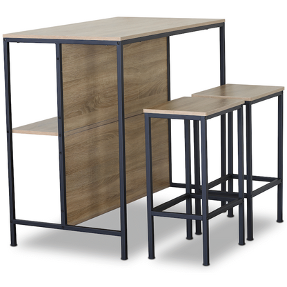 Everfurn Lucca Bar Unit - Oak