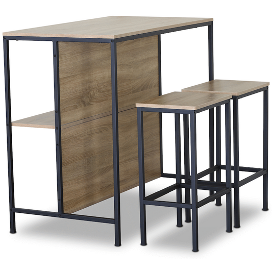 Everfurn Lucca Bar Unit - Oak