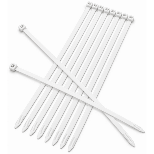 Ellies Cable Tie 4.8mm X 400mm -  100 PACK SIZE - WT
