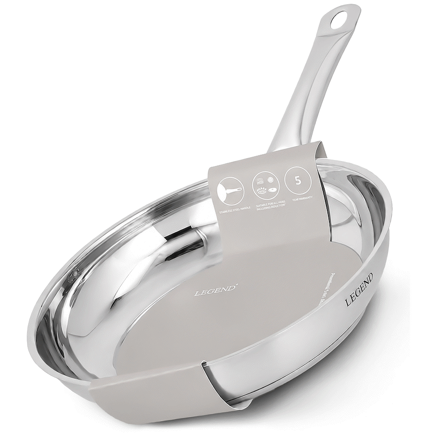 Legend Prof Chef 24cm Stainless Steel Frying Pan ( Order in Qty of 1)