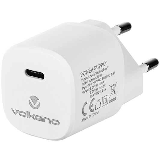 Volkano Dyna Ultra Compact PD 20w Fast Wall Charger