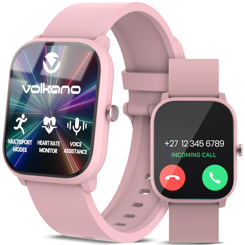 Volkano Vivo Series Kids Smart Watch - Pastel Pink