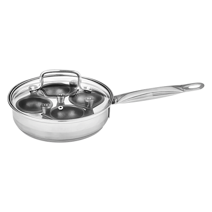 Legend Prof Chef 20cm 4 cup Egg Poacher ( Order in Qty of 1)
