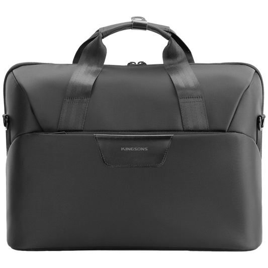 Kingsons Vision Series 15.6" Laptop Shoulder Bag - Black