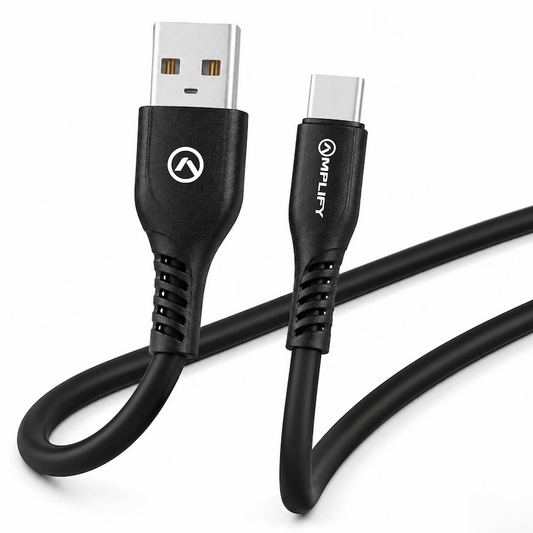 Amplify CoreCharge Series 1.2m USB-C Cable - Black