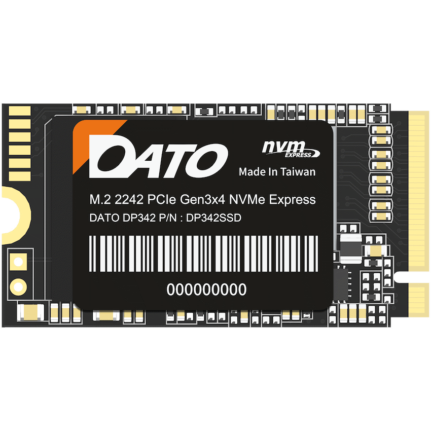 Dato DP342 NVMe M.2 2242 SSD 512gb