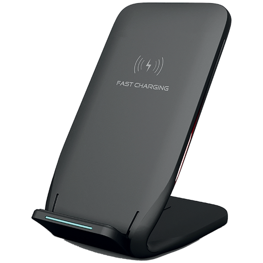 Volkano Pylon Series Upright Fast Wireless Charger - Black