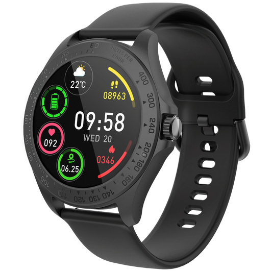 Volkano Vogue Series Fashion Smart Watch - Black