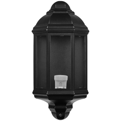 Ellies Forge Series - AC Wall Light - Aluminium + Glass - E27 Base -BK