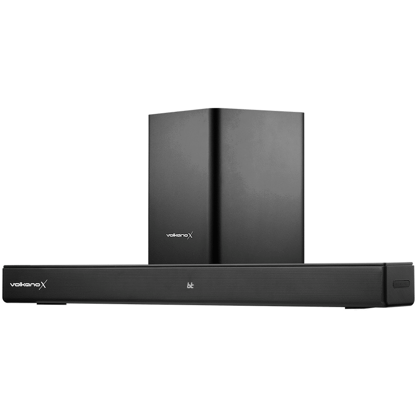 VolkanoX Ultrasonic 2.1 160W Soundbar with Wireless Subwoofer