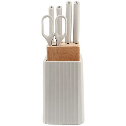 Kitchen Inspire 6pce Knife Block Set
