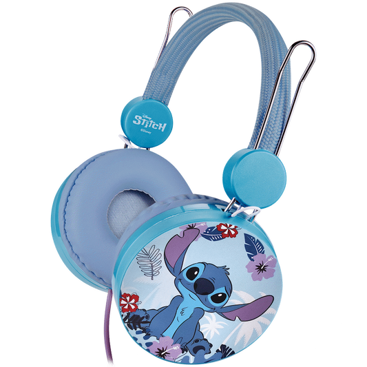 Disney Stitch Auxiliary Headphones with Stickers