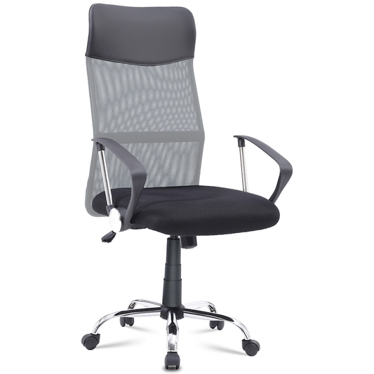 Everfurn Remington High Back Office Chair - Grey/Black