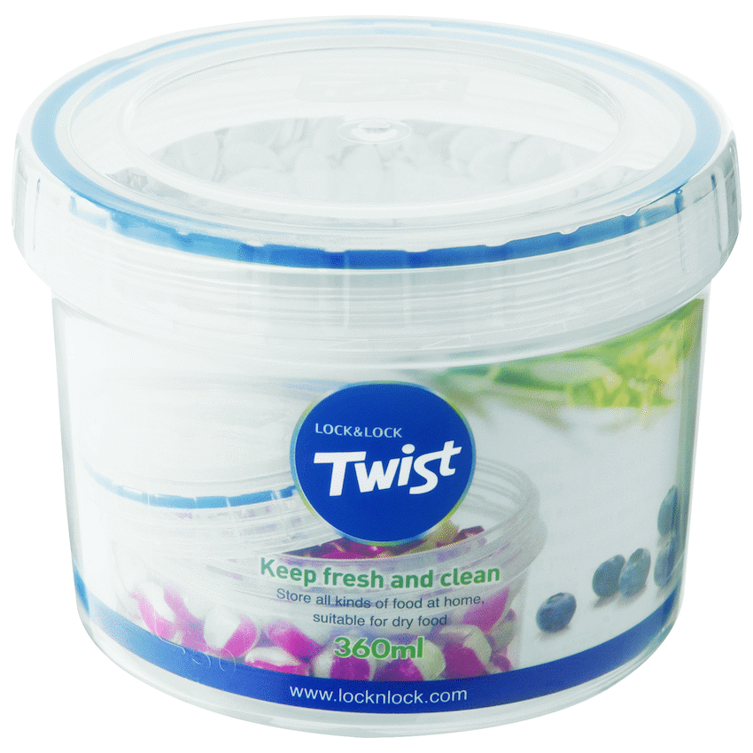 LocknLock Twist container 360ml ( Order in Qty of 3)