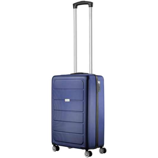 Travelwize Maple ABS 55cm 4-Wheel Spinner Luggage - Navy