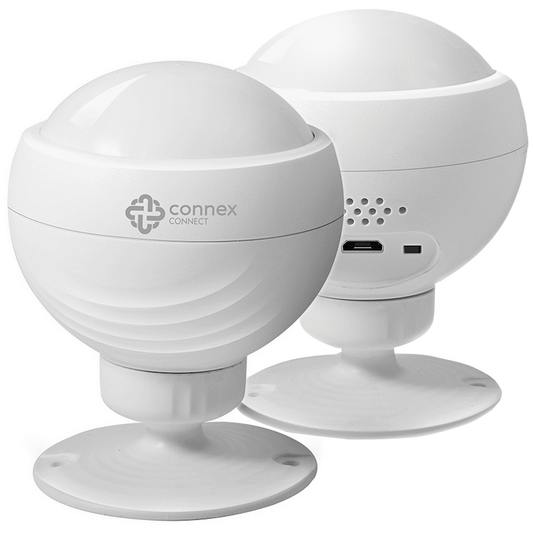 Smart WiFi Motion Sensor Recharge Twin Pack