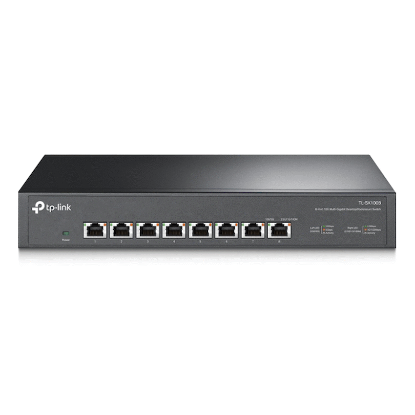 TP-Link TL-SX1008 8-Port 10G Multi-Gigabit Desktop/Rackmount Switch