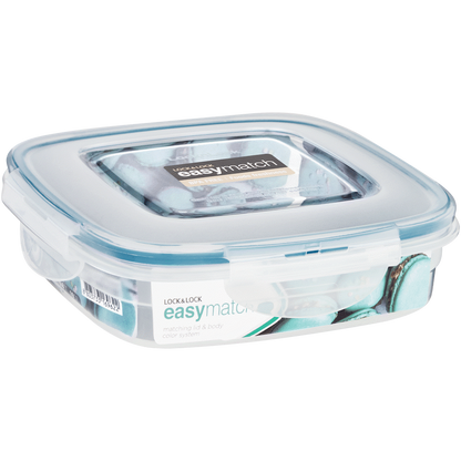 LocknLock Easy Match square 550ml ( Order in Qty of 3)