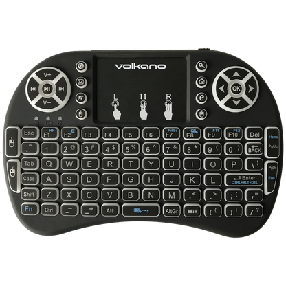 Volkano Control Series Smart TV Remote Control Keyboard and Trackpad