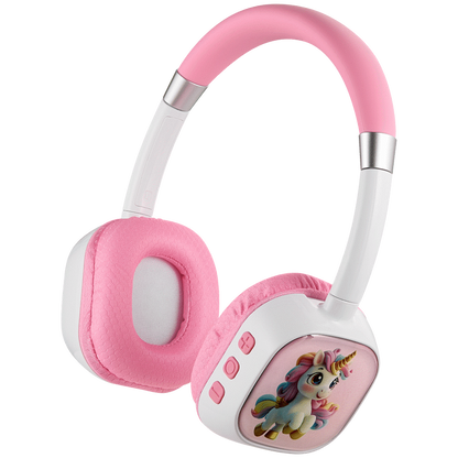 Volkano Wonder Bluetooth Wireless Headphones - Pink