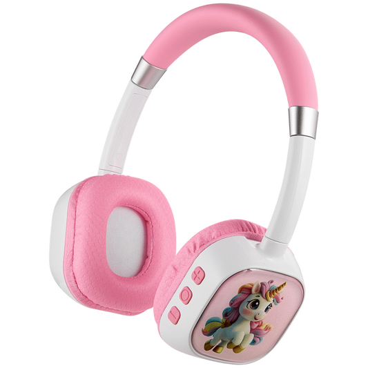 Volkano Wonder Bluetooth Wireless Headphones - Pink