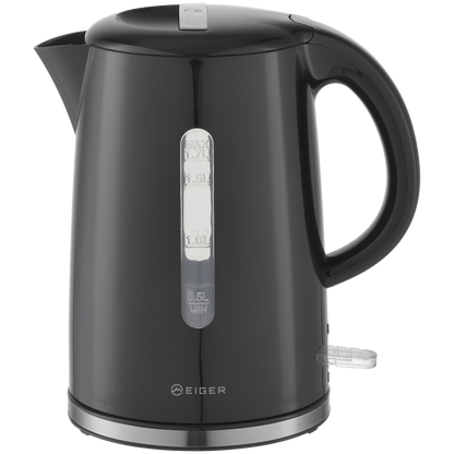 EIGER VITA 1.7L PLASTIC KETTLE BLACK