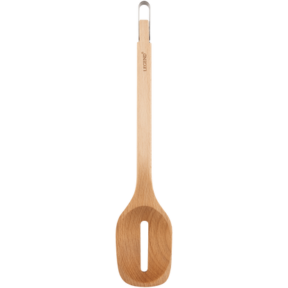 Legend Premium Beechwood slotted spoon ( Order in Qty of 6)