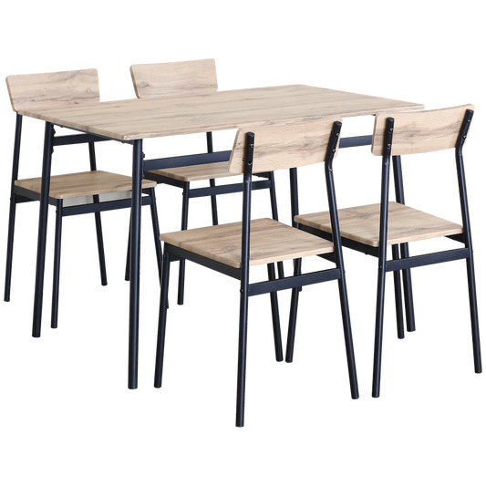 Everfurn Harper 5 Piece Dining Set