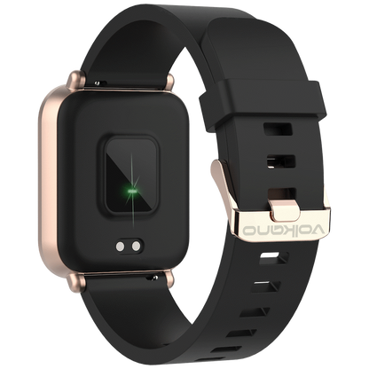 Volkano Jewel Series Women's One Touch Smart Watch - Black