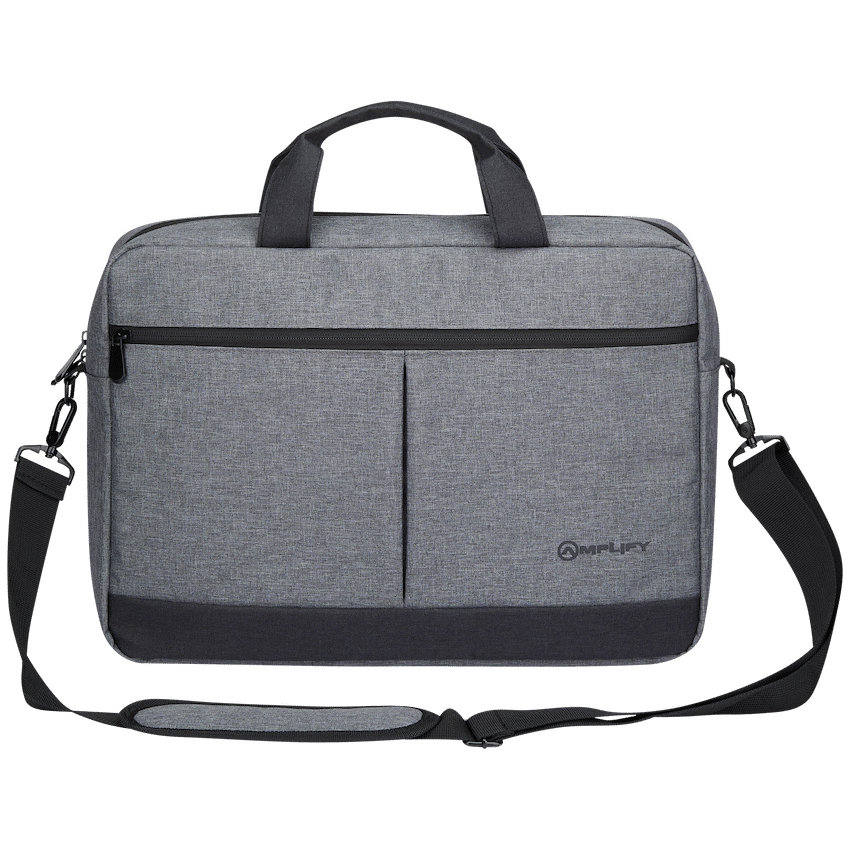 Amplify Ingwe 15.6"Laptop Shoulder Bag Black/Charcoal