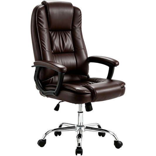 Everfurn Cedar High Back Chair - Brown