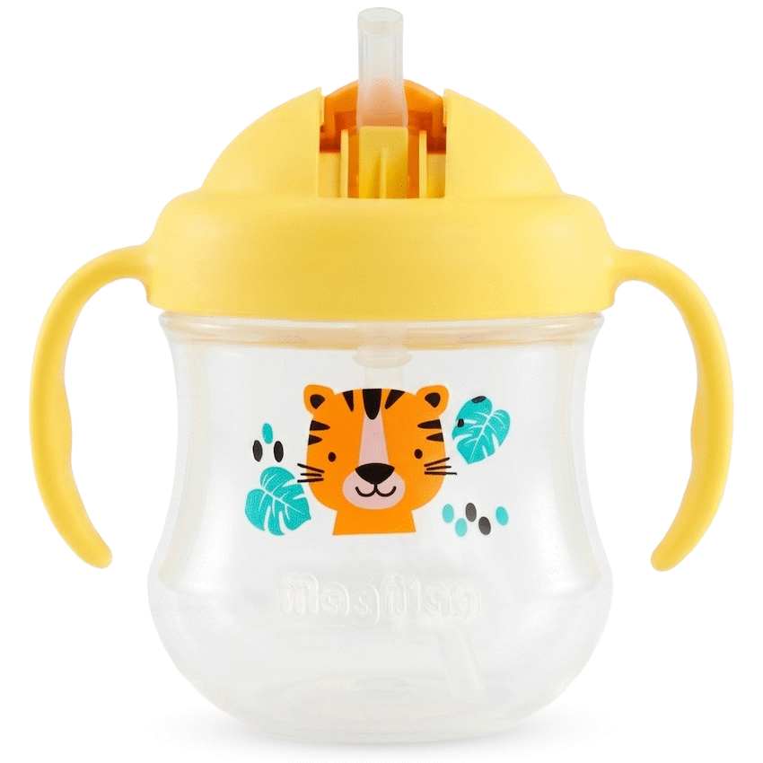 Pigeon Mag Mag Straw Cup - Matte Yellow