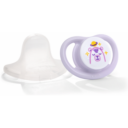PIGEON MINILIGHT NIGHTTIME PACIFIER - BEAR (M)