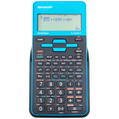 Sharp EL-W535SAII Blue Scientific Calculator