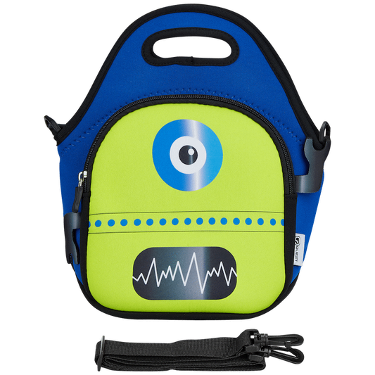 Quest Neoprene Lunch Bag Robot