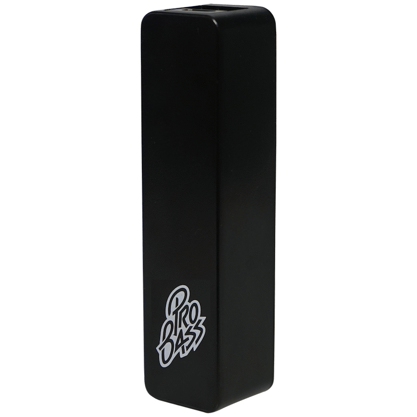 Pro Bass Engine Series 2000mah Power Bank - Black