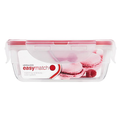 LocknLock Easy Match rect 370ml ( Order in Qty of 4)