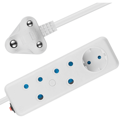 Ellies 3 Way Multiplug -0.5M