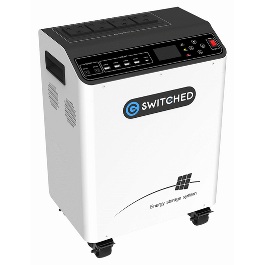 Switched 2000w LiFePo4 ESS Solar Power System